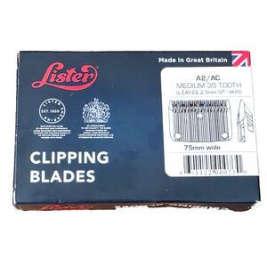 A2/AC Medium Replacement Blade 2.5mm 3/32” Lister Star Legend Liberty Fusion